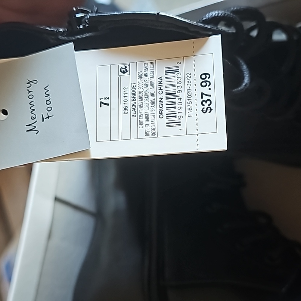 A NEW DAY Bridget Combat Boots - Picture 6 of 8